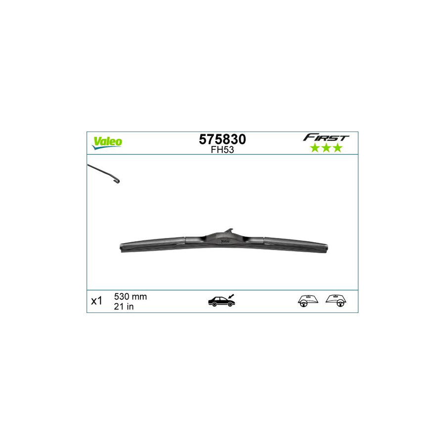 Valeo First Hybrid 575830 Wiper Blade | ML Performance US Car Parts