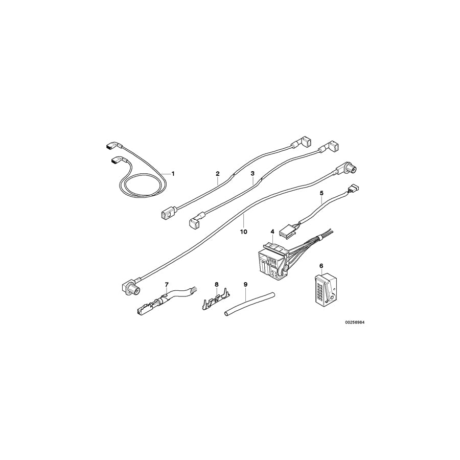 Genuine BMW 61119111844 E70 E70 Rgb Wire L= 4910 MM (Inc. X5 50iX, X5 3.0si & X5 3.0d) | ML Performance US Car Parts