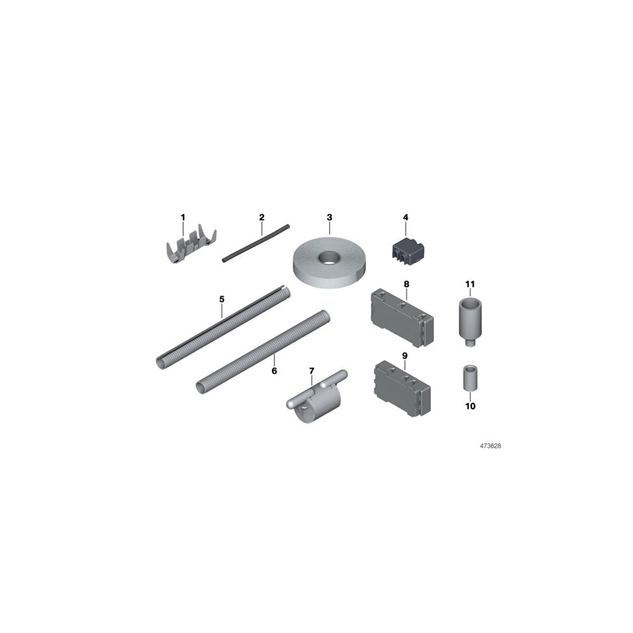 Genuine BMW 61139199974 F39 F04 G12 Diode Base (Inc. X2 20iX, 750Li & X1 20d) | ML Performance US Car Parts