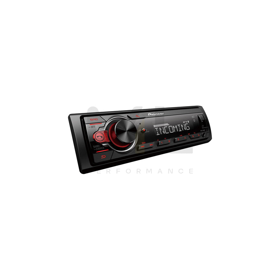 PIONEER MVH-330DABAN Car stereo 1 DIN, 12V, AAC, FLAC, MP3, WAV, WMA, with DAB+ antenna | ML Performance Car Parts