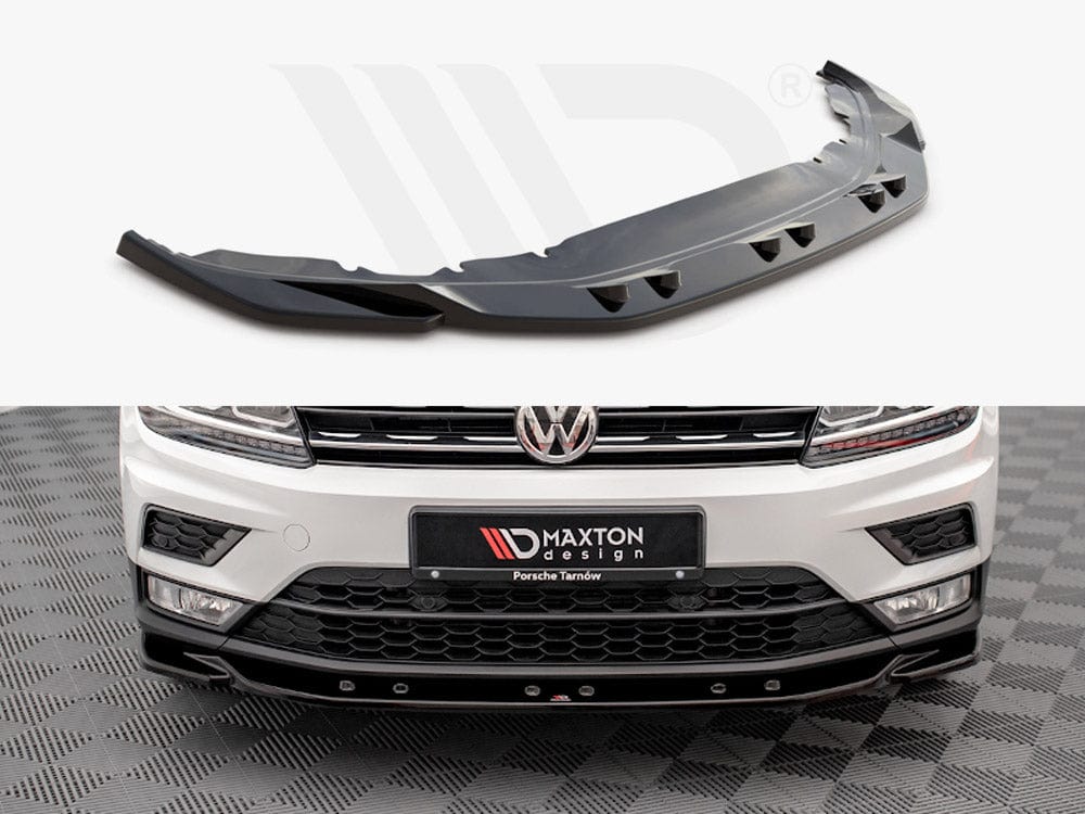 Maxton Design VW-TI-2-FD1T Front Splitter VW Tiguan MK2 (2015-2020) – ML  Performance