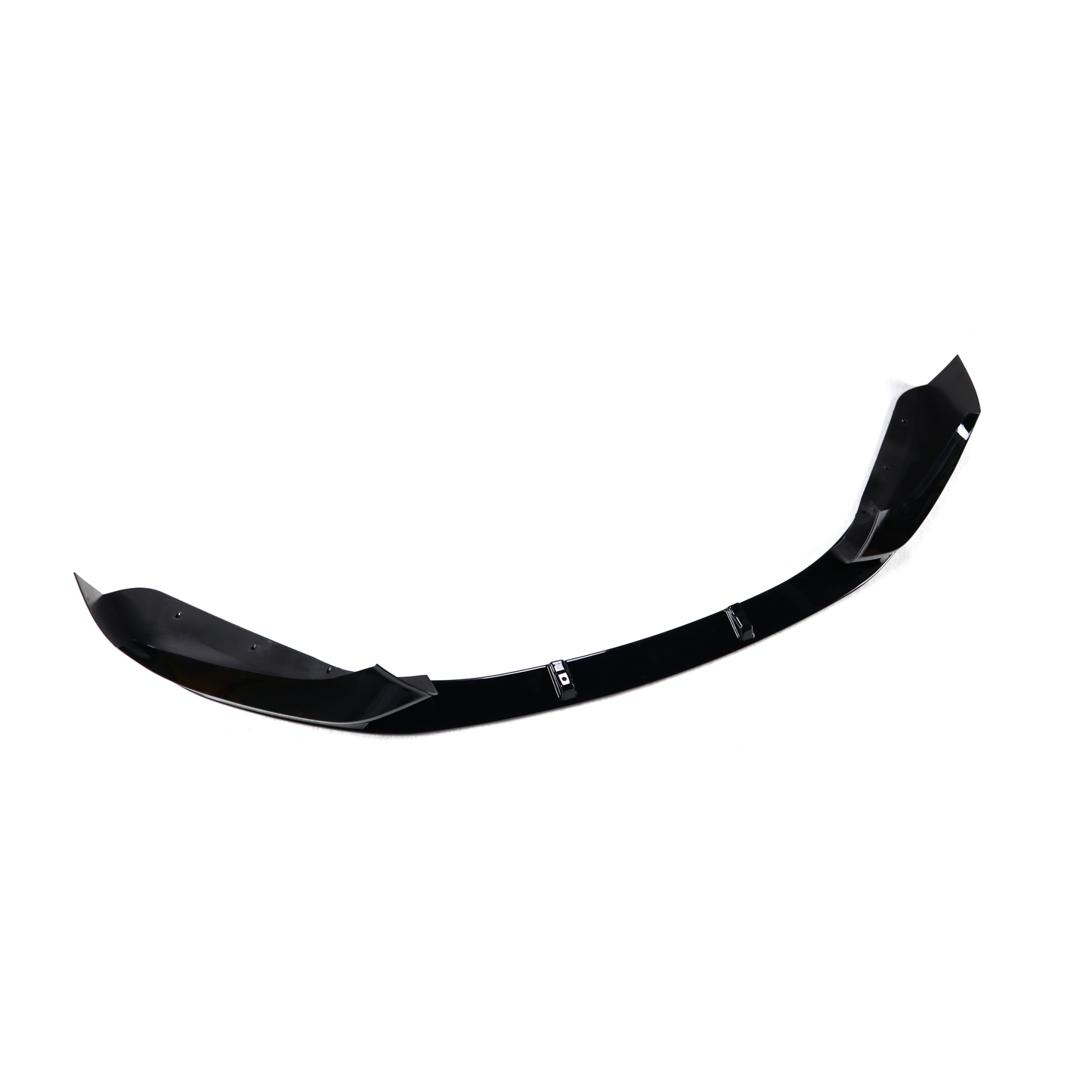 Basic Carbon BMW F20 F21 LCI Gloss Black Front Splitter (Inc. 120i, 125d, M135i & M140i) - ML Performance UK