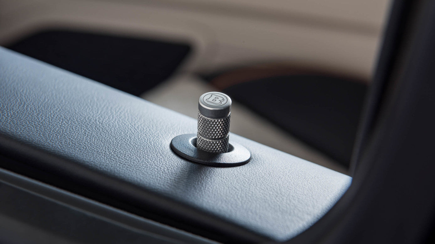 Genuine Brabus 464-819-00 Mercedes-Benz Aluminium Door-Lock Pins (Inc. G63 AMG, G550 & G500)