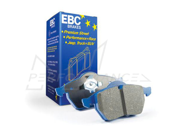 EBC Audi Volkswagen Bluestuff NDX Trackday Front Brake Pads - ATE Caliper (Inc. 8P A3, 8P S3, MK5 Golf & B6 Passat) - ML Performance US