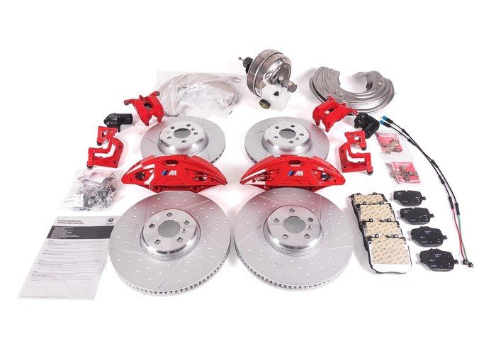 Genuine BMW G20 G21 18" M Performance Retrofit Sport Brake Kit - Red (Inc. 318d, 320i, 330e & M340iX) - ML ML Performance UK