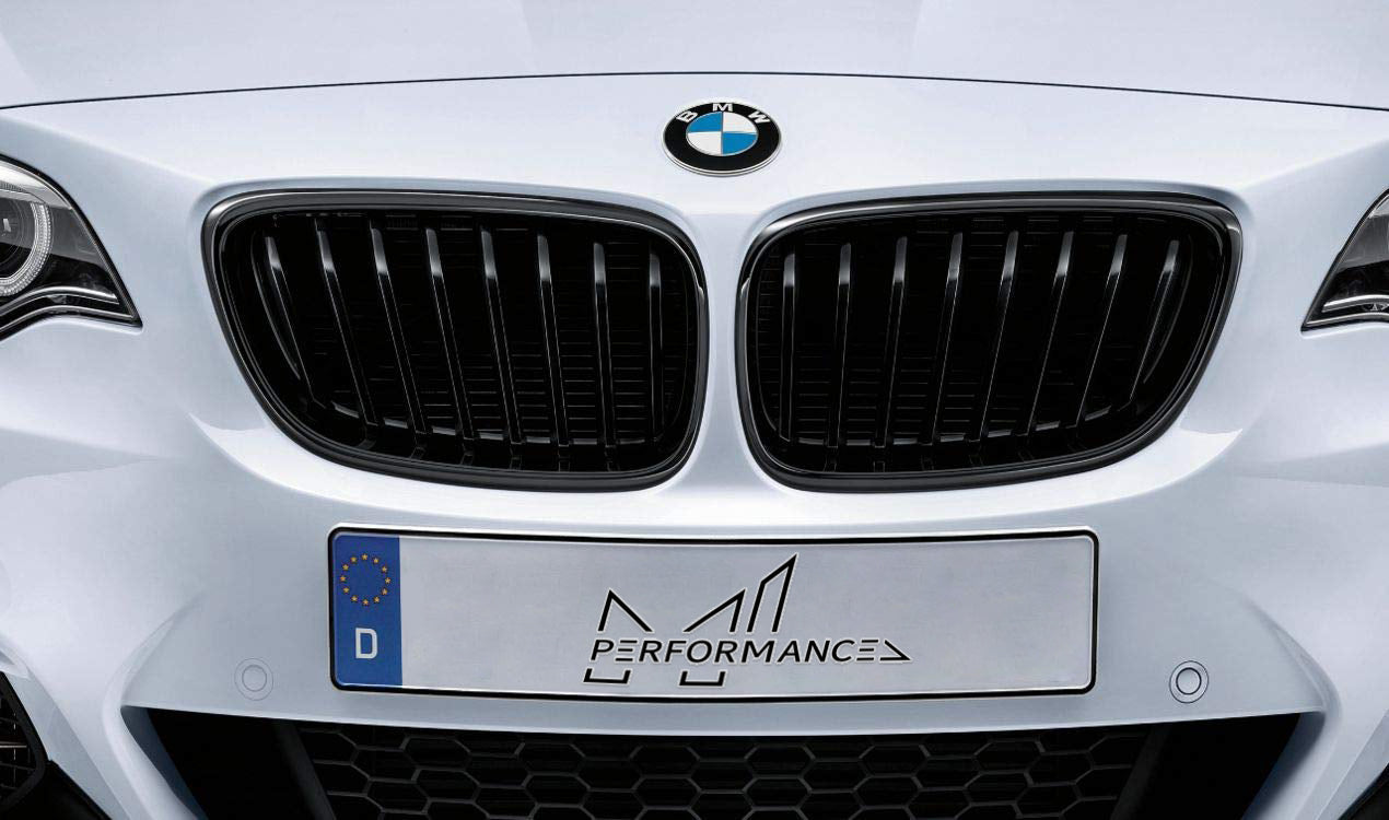 Genuine BMW Performance F22 F23 Black Kidney Grille (218i, 218d, 220i, 220d, 225d, 228i, 230i, M235i & M240i) - ML Performance UK