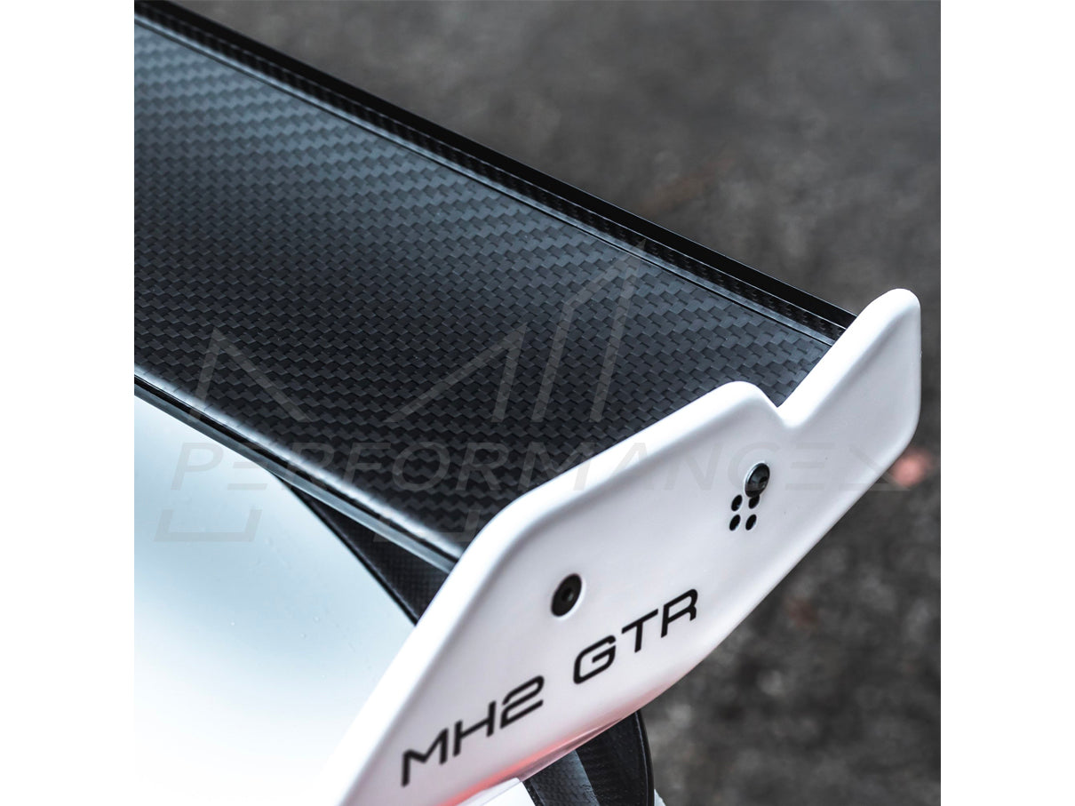 MANHART BMW F22 F87 Carbon Fibre Racing Rear Wing (Inc. M235i, M2 & M2 Competition) - ML Performance UK