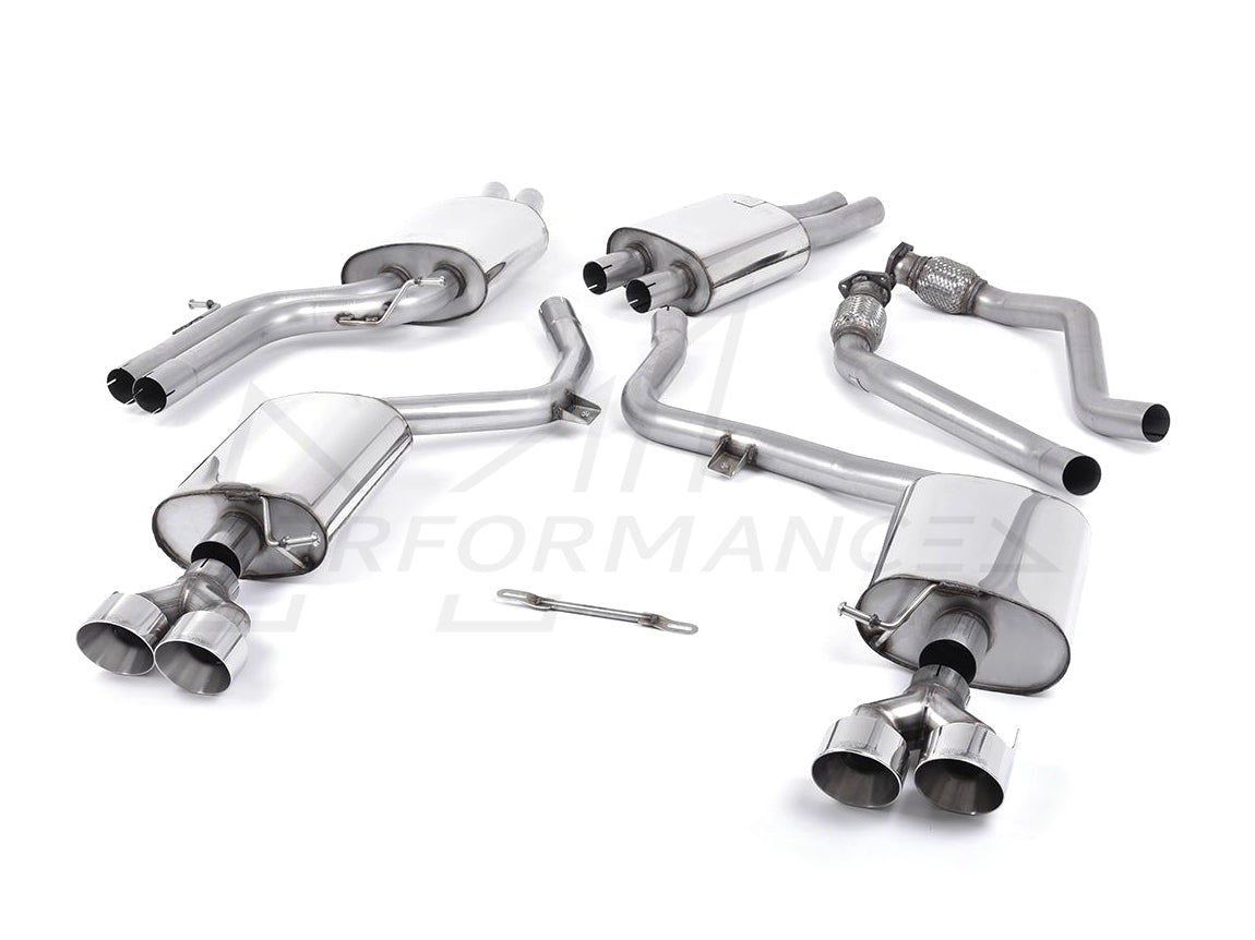 MillTek Audi B8 & B8.5 Cat-Back Exhaust (S4 & S5) - ML Performance UK