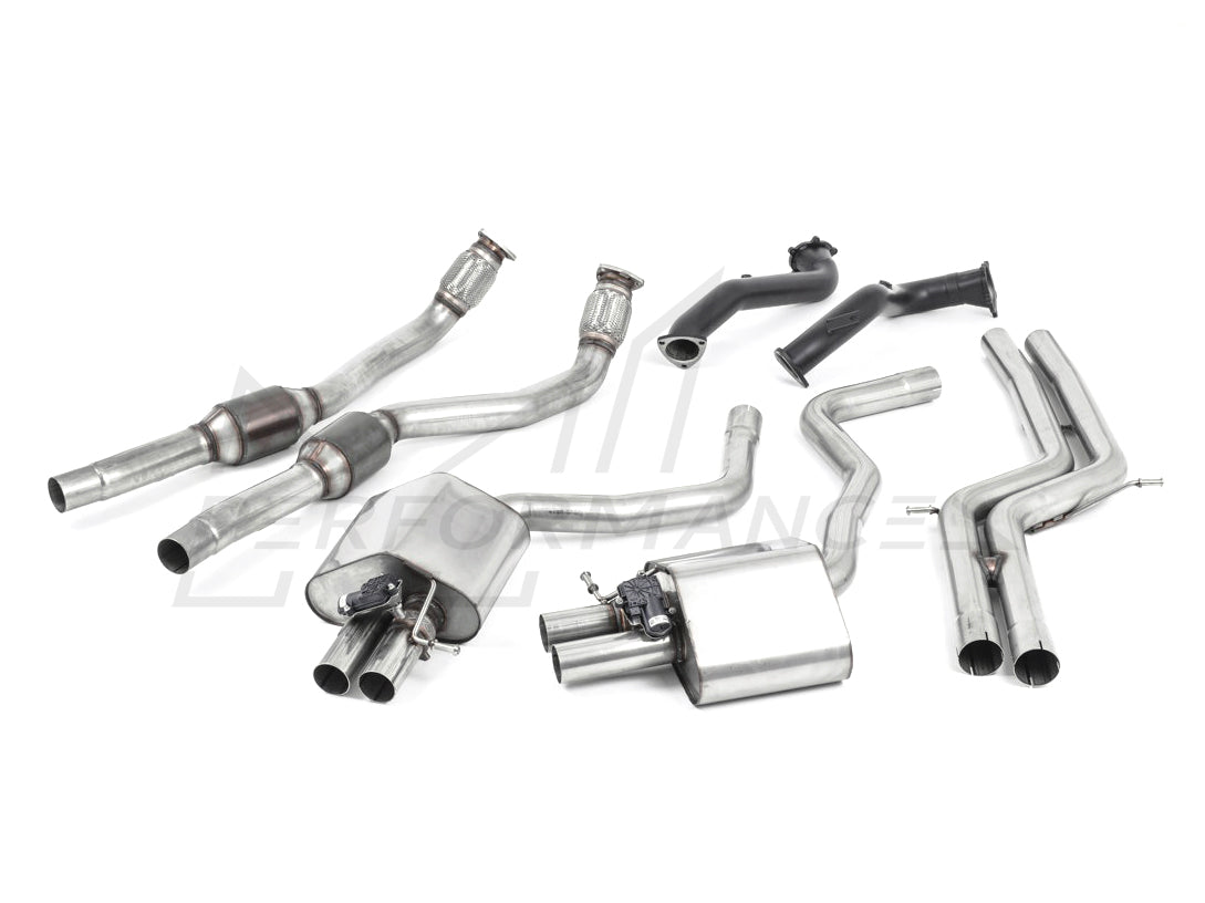 MillTek Audi C7 RS6 Biturbo Quattro Full Exhaust System (4.0 TFSI) - ML Performance UK