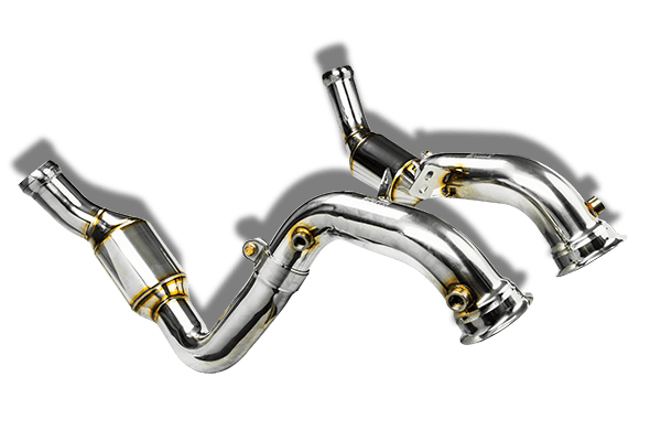 Stone Exhaust Mercedes-Benz AMG W/C/S205 C63S Eddy Catalytic Downpipe - ML Performance UK