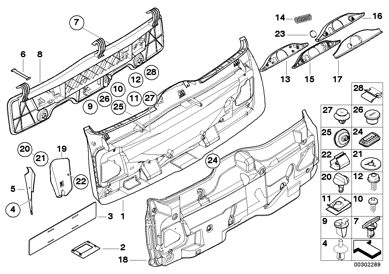 Genuine BMW 51478230959 E39 Left Tail Light Cover (Inc. 520d, 520i & 525i) | ML Performance US US Car Parts