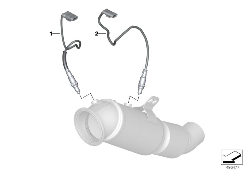 Genuine BMW 11788689862 G07 G32 G01 Regulating Lambda Probe (Inc. 540iX, 740LiX & 740iX) | ML Performance US US Car Parts