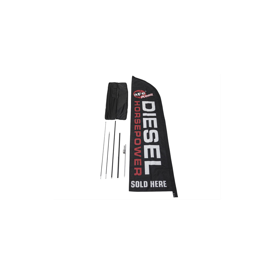  aFe 40-10155 12' Ft. Tall x 27.5" Wide (Double Sided) Flag  | ML Performance US Car Parts