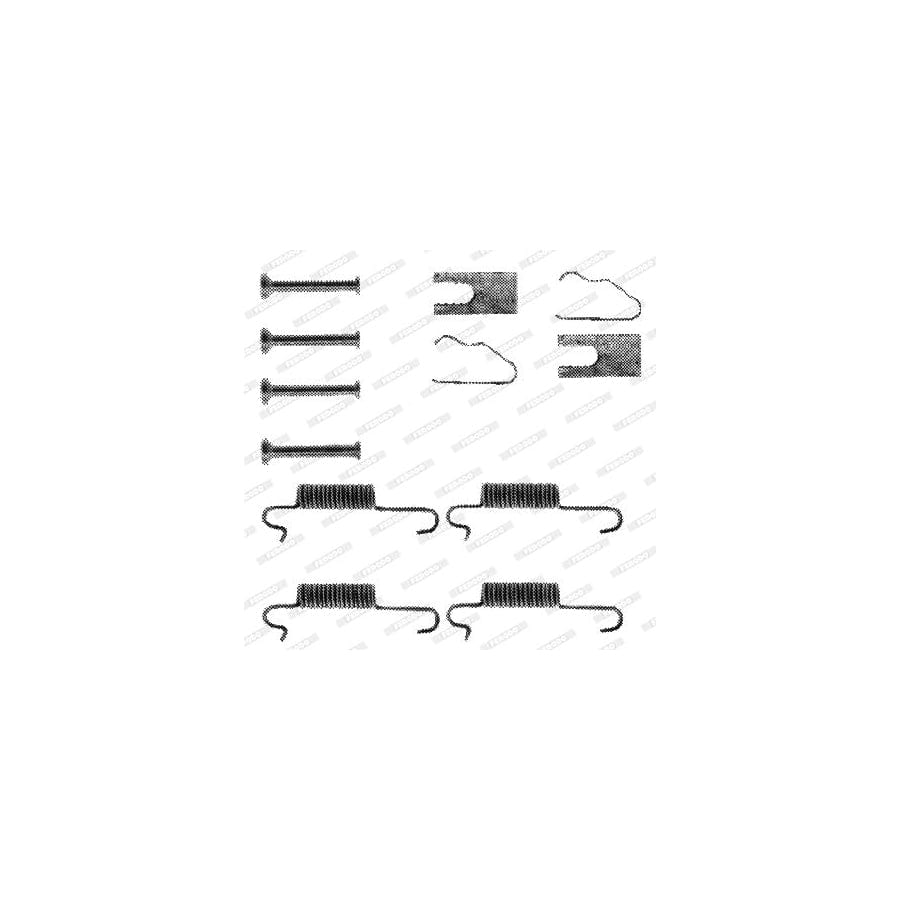 FERODO FBA145 Accessory Kit, Brake Shoes | ML Performance US Car Parts