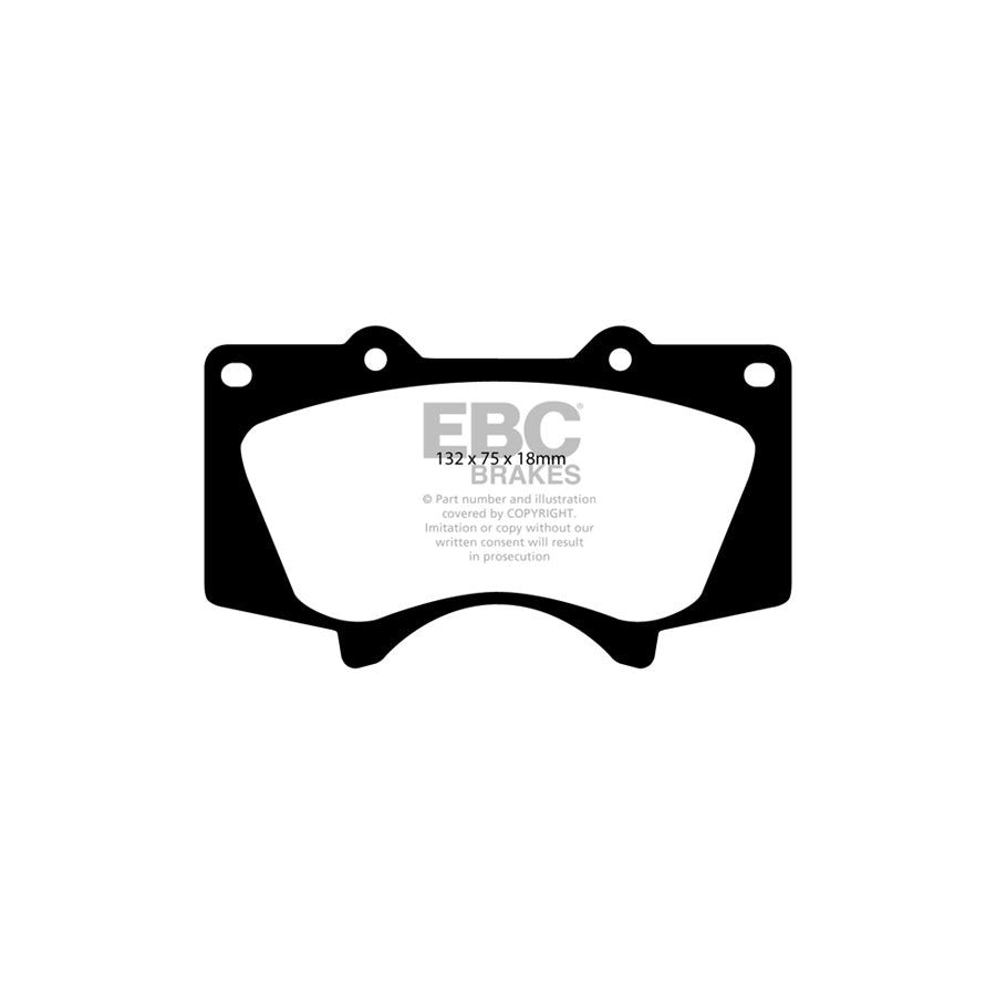 EBC ED91657 ED Plus Extra Duty Brake Pads 2 | ML Performance US Car Parts