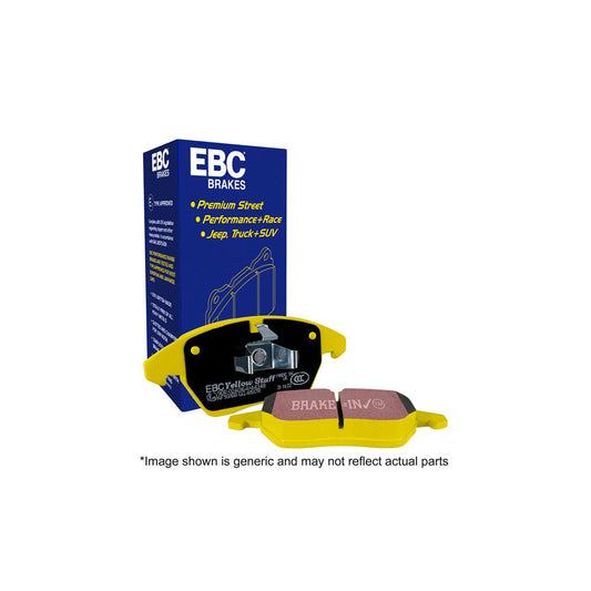 EBC DP4105/4R Porsche Saab Yellowstuff Rear Brake Pads - ATE Caliper (Inc. 356 C, 99, 9000) 1 | ML Performance US Car Parts