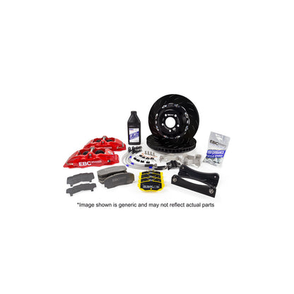 EBC BBK008BLK-1 Ford Focus RS Front Big Brake Kit Black 1 | ML Performance US Car Parts