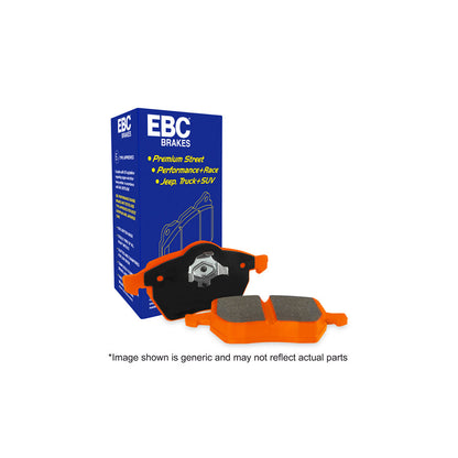 EBC DP9767 Porsche Orangestuff Front/Rear Brake Pads - Brembo Caliper 1 | ML Performance US Car Parts