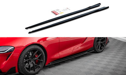 Maxton Design TO-SU-5-SD3T Side Skirts Diffusers V.3 Toyota Supra MK5 | ML Performance US Car Parts