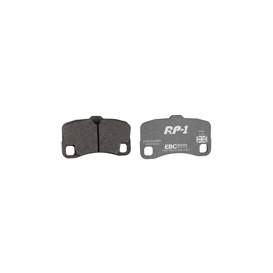 EBC DP81930RP1 Porsche 911 (997) RP-1 Full Race Rear Brake Pads - Brembo Caliper 1 | ML Performance US Car Parts