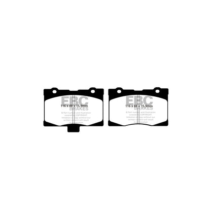 EBC DP21735 Honda Legend Greenstuff Front Brake Pads 2 | ML Performance US Car Parts