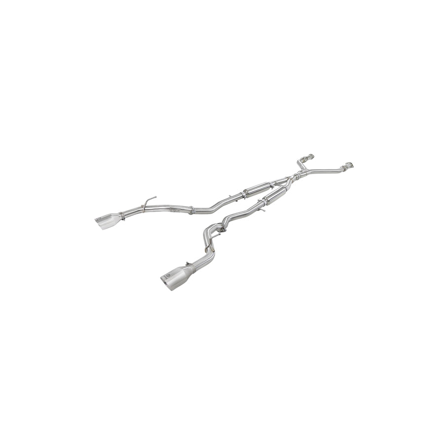  aFe 49-36132NM-P Cat-Back Exhaust System Infiniti Q50 16-21 V6-3.0L (tt)  | ML Performance US Car Parts