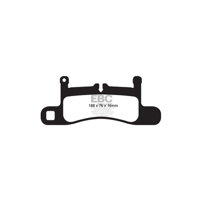 EBC DP82098RP1 Porsche RP-1 Full Race Rear Brake Pads - Brembo Caliper 2 | ML Performance US Car Parts