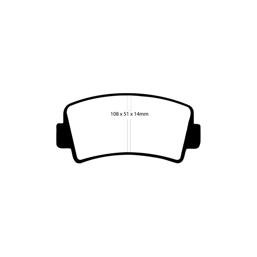 EBC P2DK044B Porsche 911 Rear Kit Bluestuff Pads & 2-Piece Fully-Floating Discs - Brembo Caliper 2 | ML Performance US Car Parts