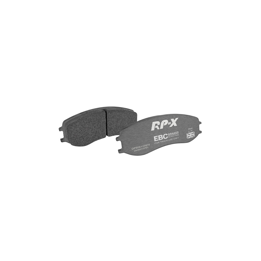 EBC DP8081/2RPX Porsche Front RP-X Brake Pads 1 | ML Performance US Car Parts