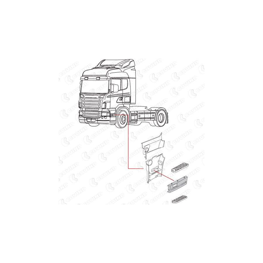 Covind Scr/239 Cover, Footboard | ML Performance US