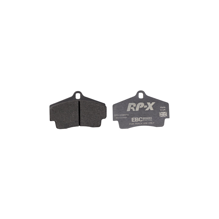 EBC DP81208RPX Porsche RP-X Full Race Rear Brake Pads - Brembo Caliper 1 | ML Performance US Car Parts