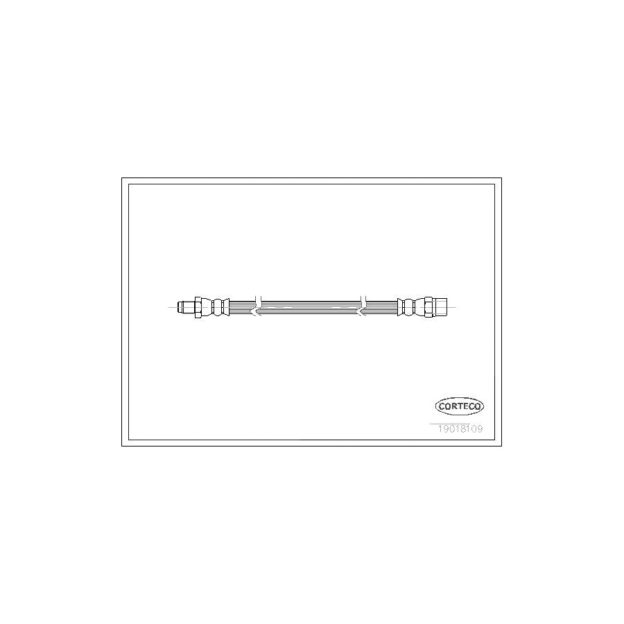 Corteco 19018109 Brake Hose | ML Performance US