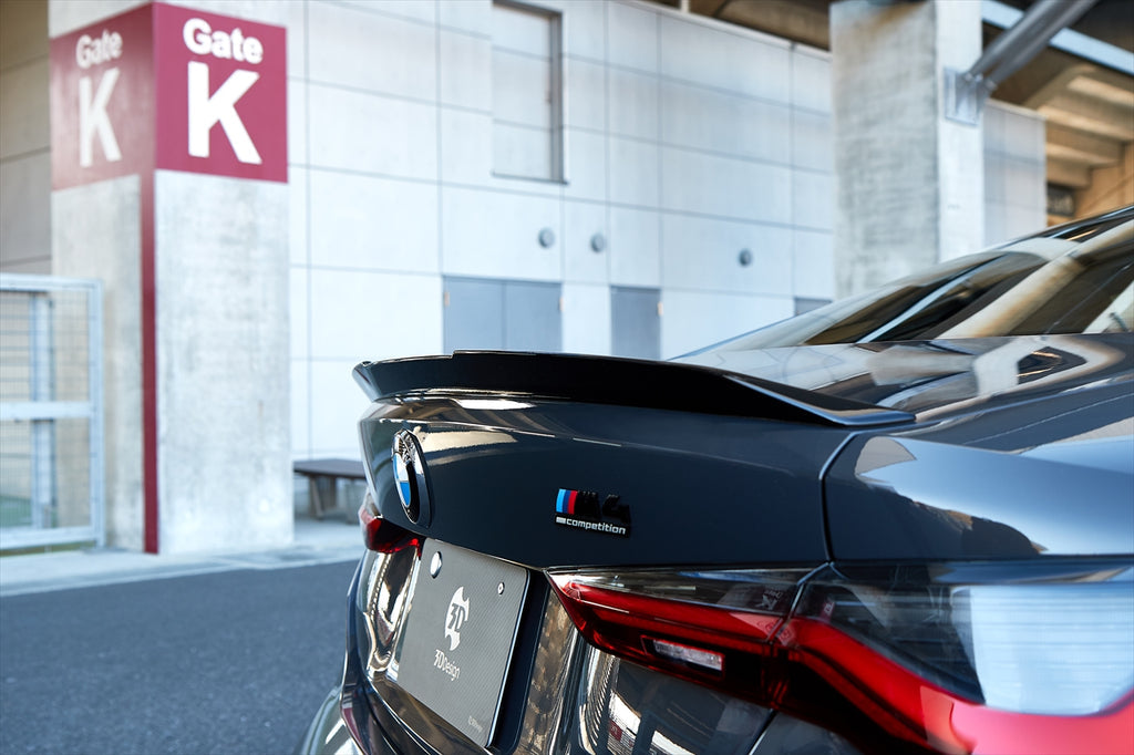 3D Design G8X M3 / M4 Gloss Black Rear Trunk Spoiler