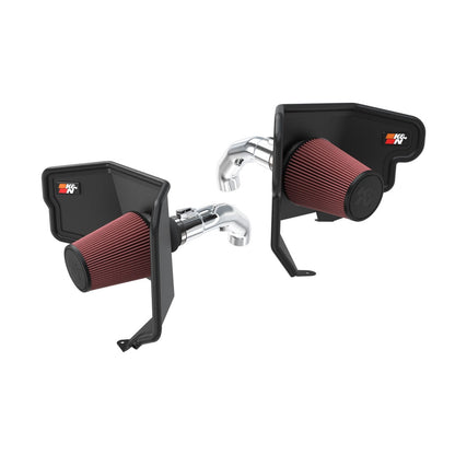 K&N 77-9042KP Cold Air Intake - High-flow, Aluminum Tube - TOYOTA TUNDRA V6-3.4/3.5L