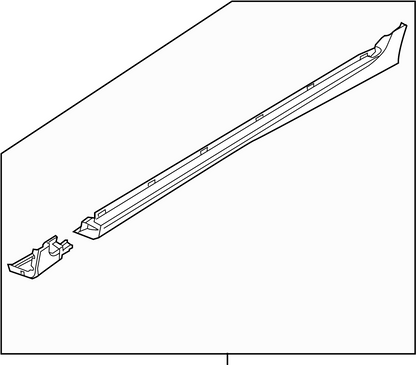 Genuine BMW 51758082494 G87 M2 Cover, Wheel Housing, Bottom Right