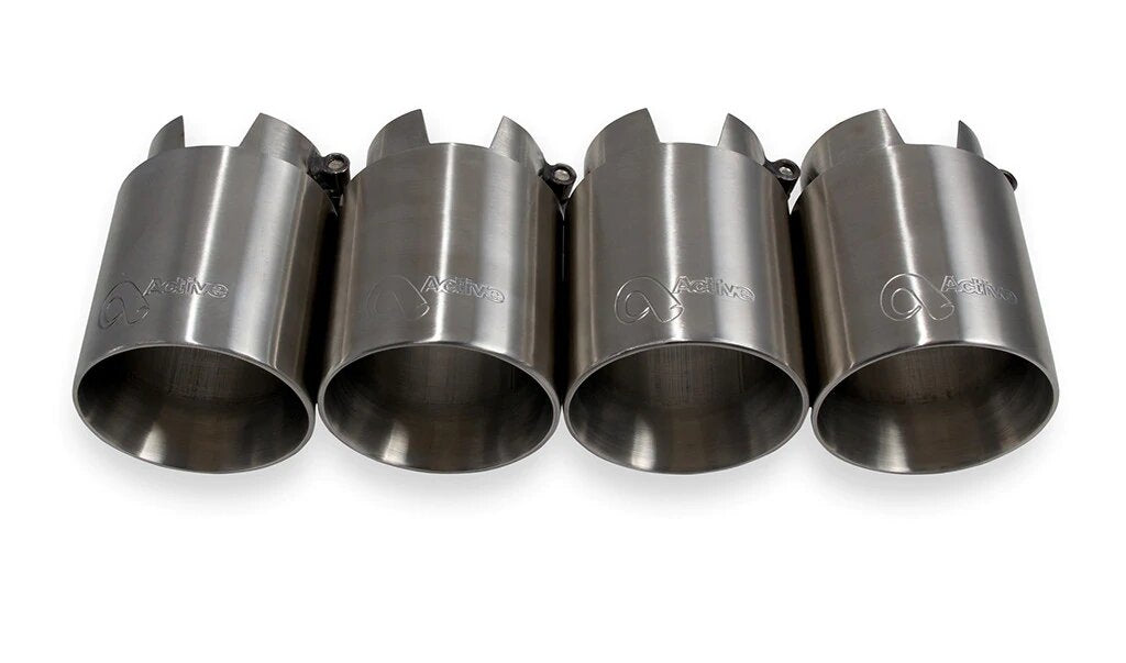 Active Autowerke BMW F80 F82 Maad Maxx 3 Can Valved Rear Exhaust Section (M3 & M4) - ML Performance US