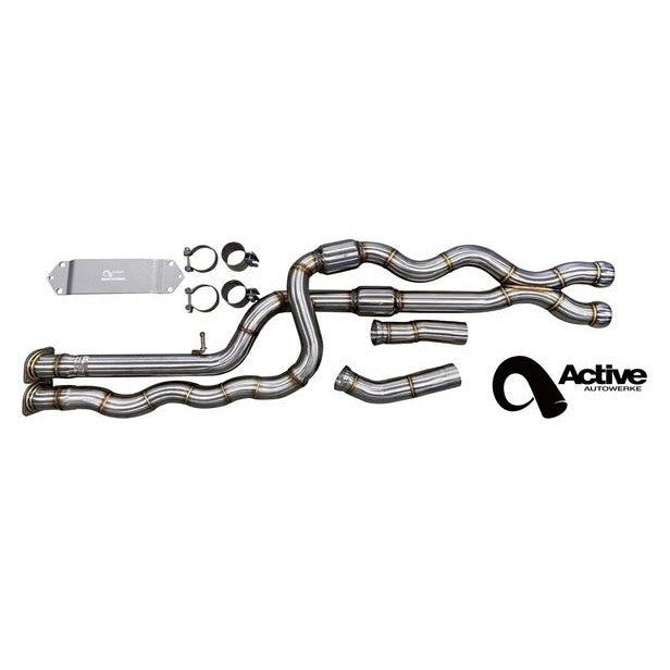 Active Autowerke BMW F87 LCI M2 Competition Equal Length Mid Pipe - New Gen 2 Version