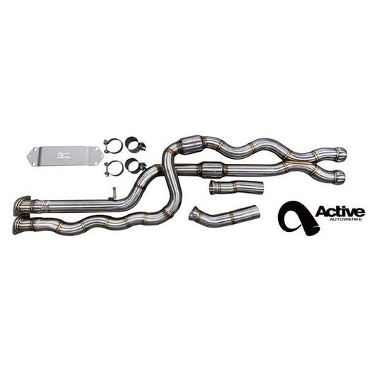 Active Autowerke BMW F87 LCI M2 Competition Equal Length Mid Pipe - New Gen 2 Version