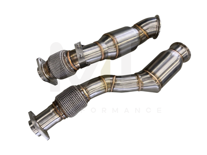 Active Autowerke BMW S58 F97 F98 Sport Cat Downpipe (X3 M & X4 M) - ML Performance US