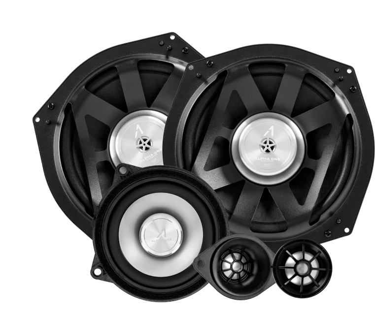 Alpha One by BimmerTech BMW MINI Front Speakers & Woofer Set
