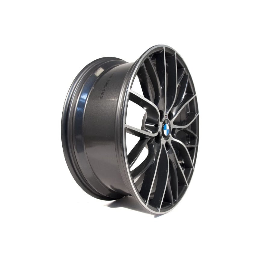 Genuine BMW 36116796264 F32 F30 F33 Gloss-Turned Light Alloy Rim 8JX20 ET:36 - Front (Inc. 328i, 430d & 318i) | ML Performance US Car Parts