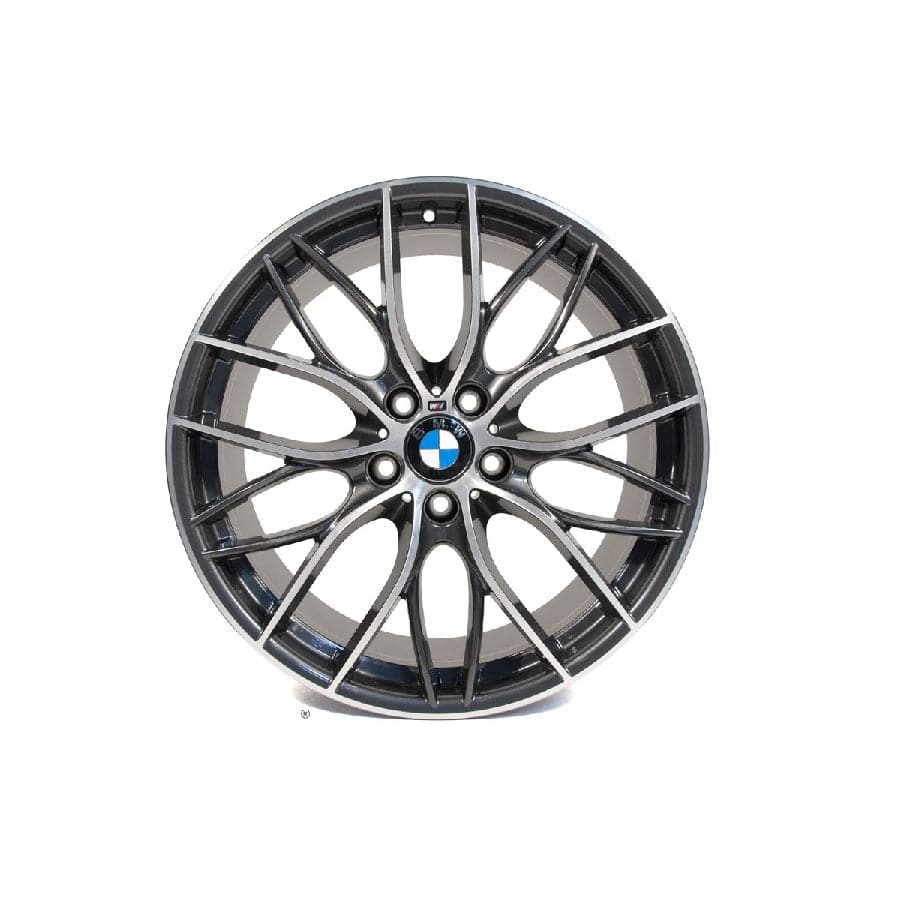 Genuine BMW 36116796264 F32 F30 F33 Gloss-Turned Light Alloy Rim 8JX20 ET:36 - Front (Inc. 328i, 430d & 318i) | ML Performance US Car Parts