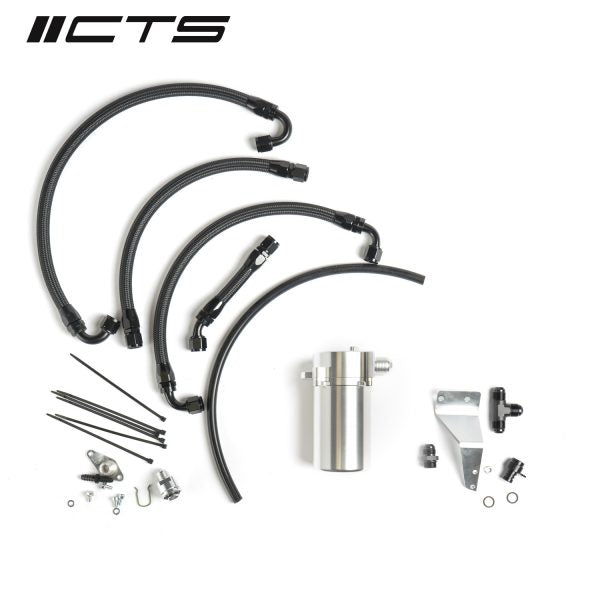 CTS Turbo CTS-CC-MK5-250 MK5 FSI Catch Can Kit for Billet Valve Cover | ML Performance Car Parts