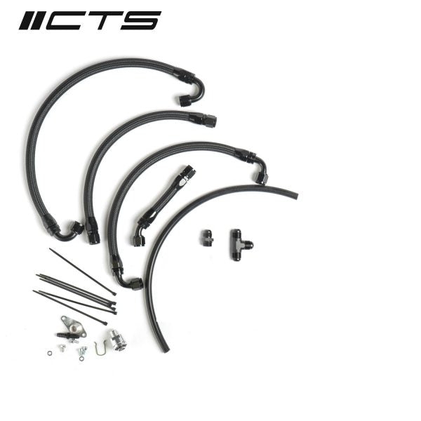 CTS Turbo CTS-CC-MK5-250coversion MK5 FSI Catch Can Conversion kit for Billet Valve Cover | ML Performance Car Parts