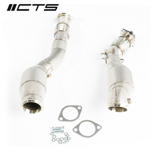 CTS Turbo CTS-EXH-DP-0043-CAT BMW S58 G01 G02 High-Flow CATS | ML Performance Car Parts