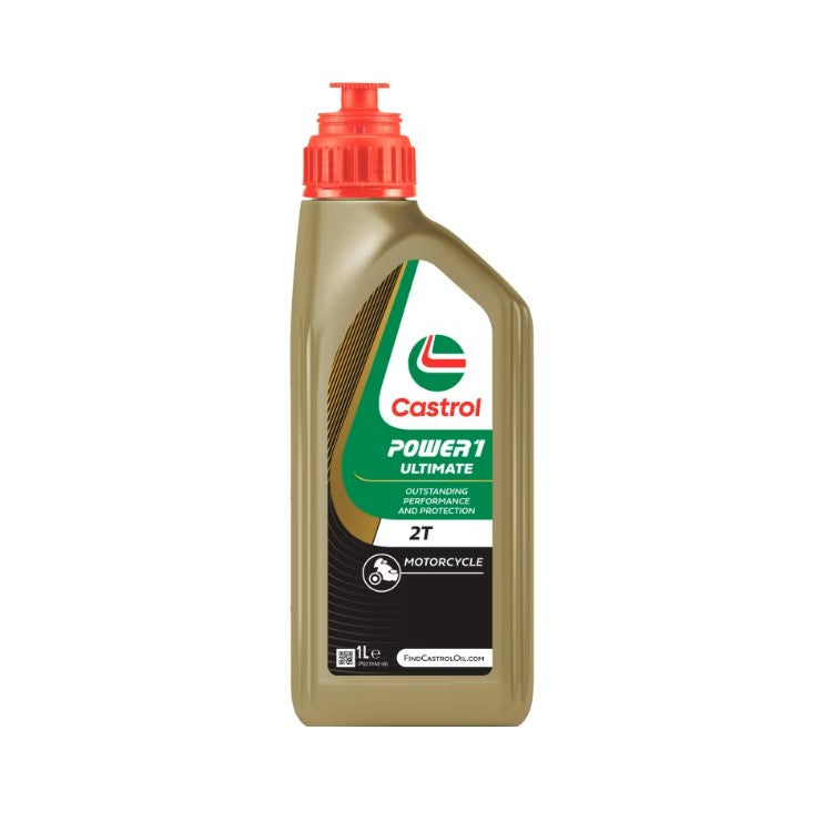 Castrol 15FFB3 Power 1 Ultimate 2T Engine Oil - 1ltr