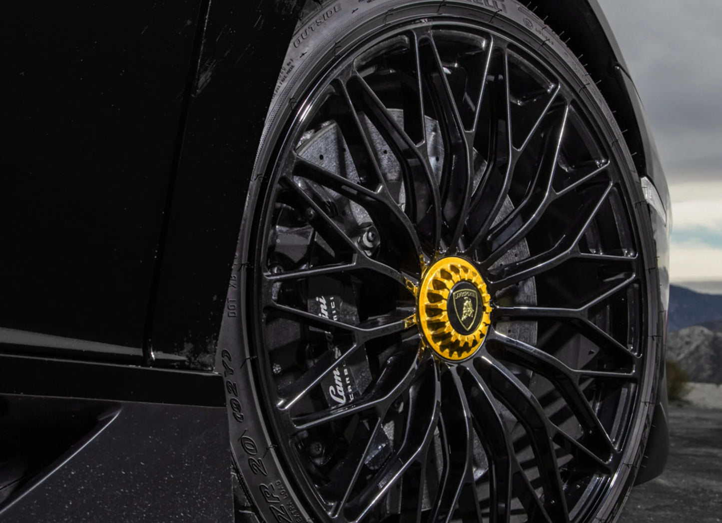 Genuine Lamborghini Center Lock Set (Huracan, Huracan STO & Aventador)