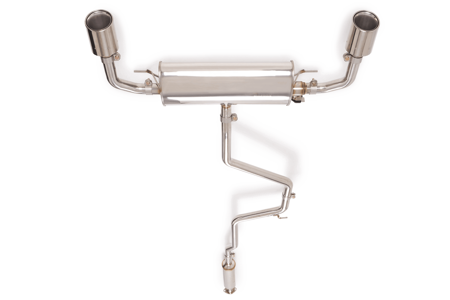 Stone Exhaust Ford 1.5T MK4 Focus Dual Exit Single Tailpipe Valvetronic Catback Exhaust System