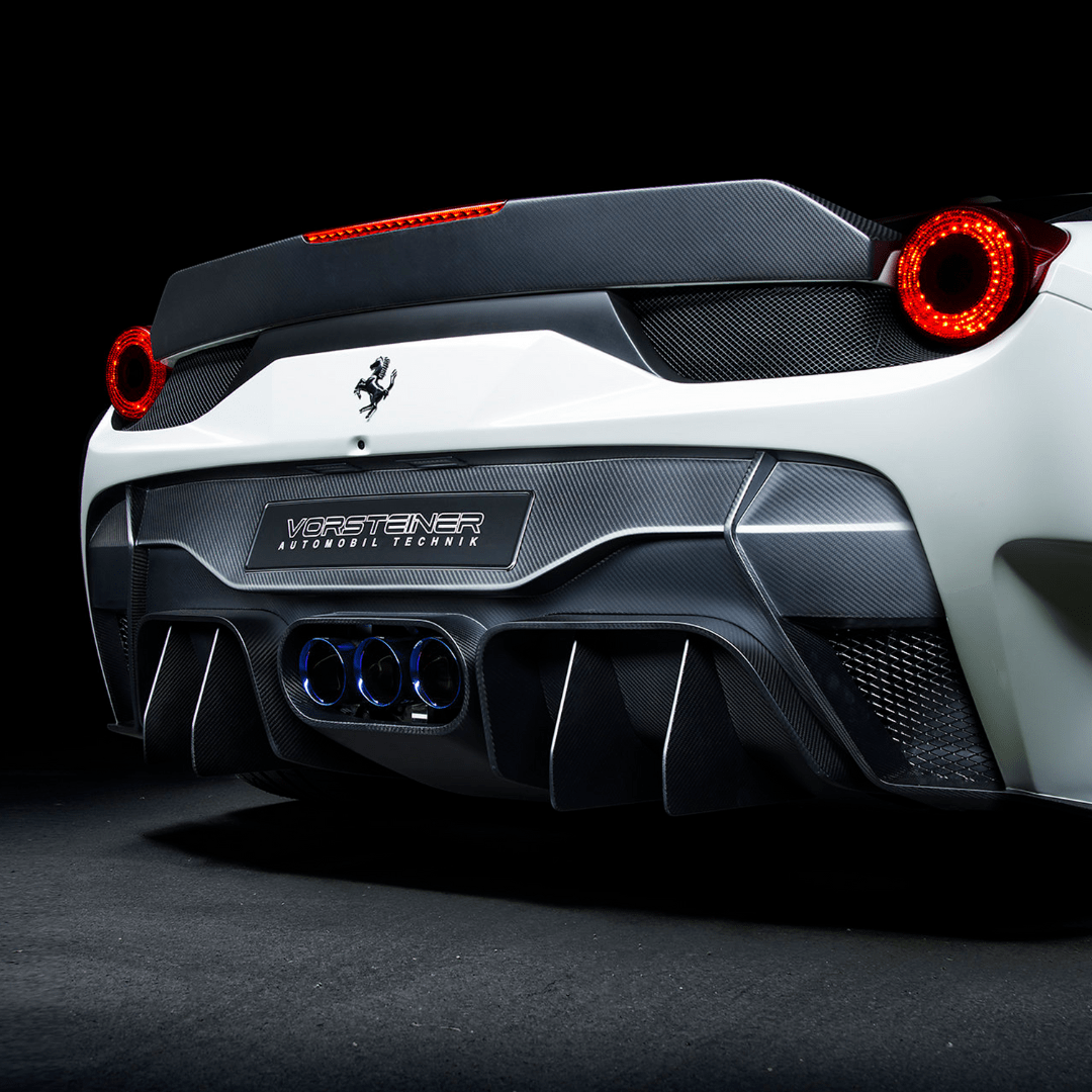 Vorsteiner FRV1160 Ferrari 458 Italia VX Carbon Fiber Decklid Spoiler | ML Performance