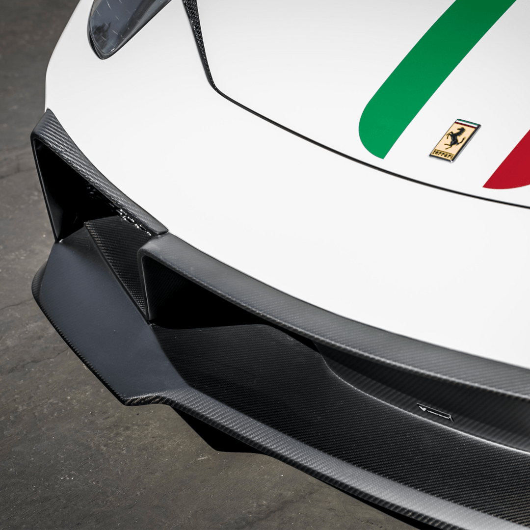Vorsteiner FRV1110 Ferrari 458 Italia VX Carbon Fiber Front Bumper w/ Front Spoiler | ML Performance